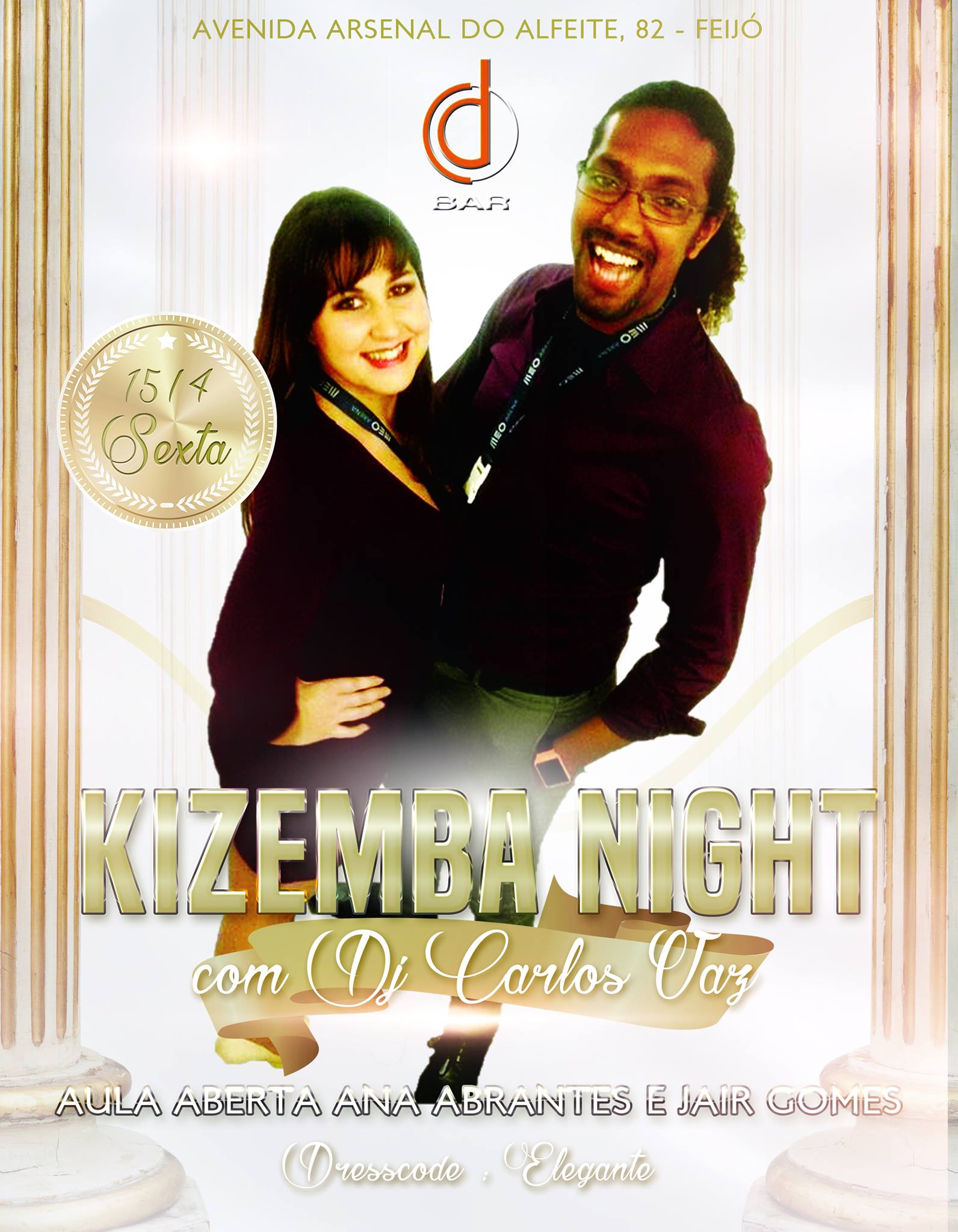 HOJE *****Kizemba Night - Cd Bar