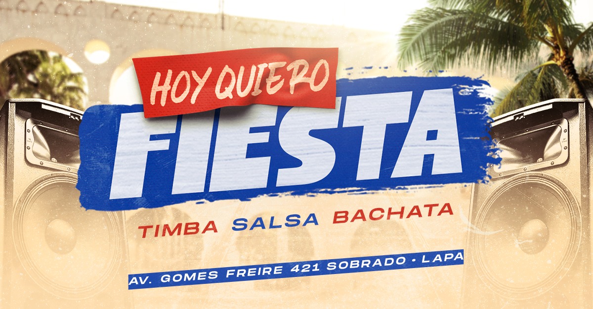20.08 Hoy Quiero Fiesta - Salsa y Bachata