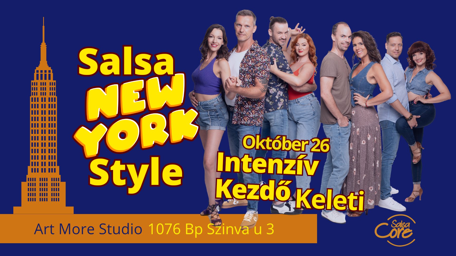 Intenzív Kezdő Salsa New York Style - Keleti