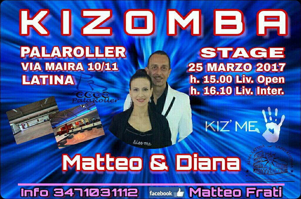 LATINA KIZOMBA STAGE 25.MARZO.2017
