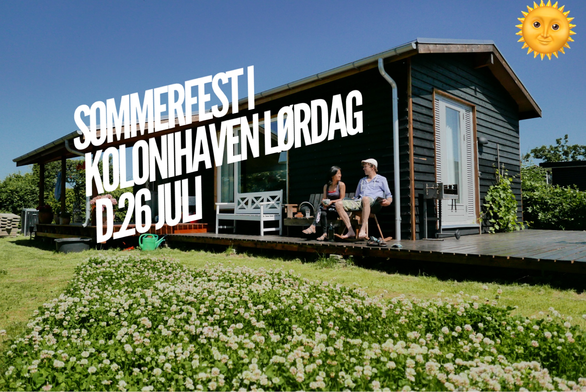 Sommerfest i kolonihaven med live musik og dans + fødselsdag