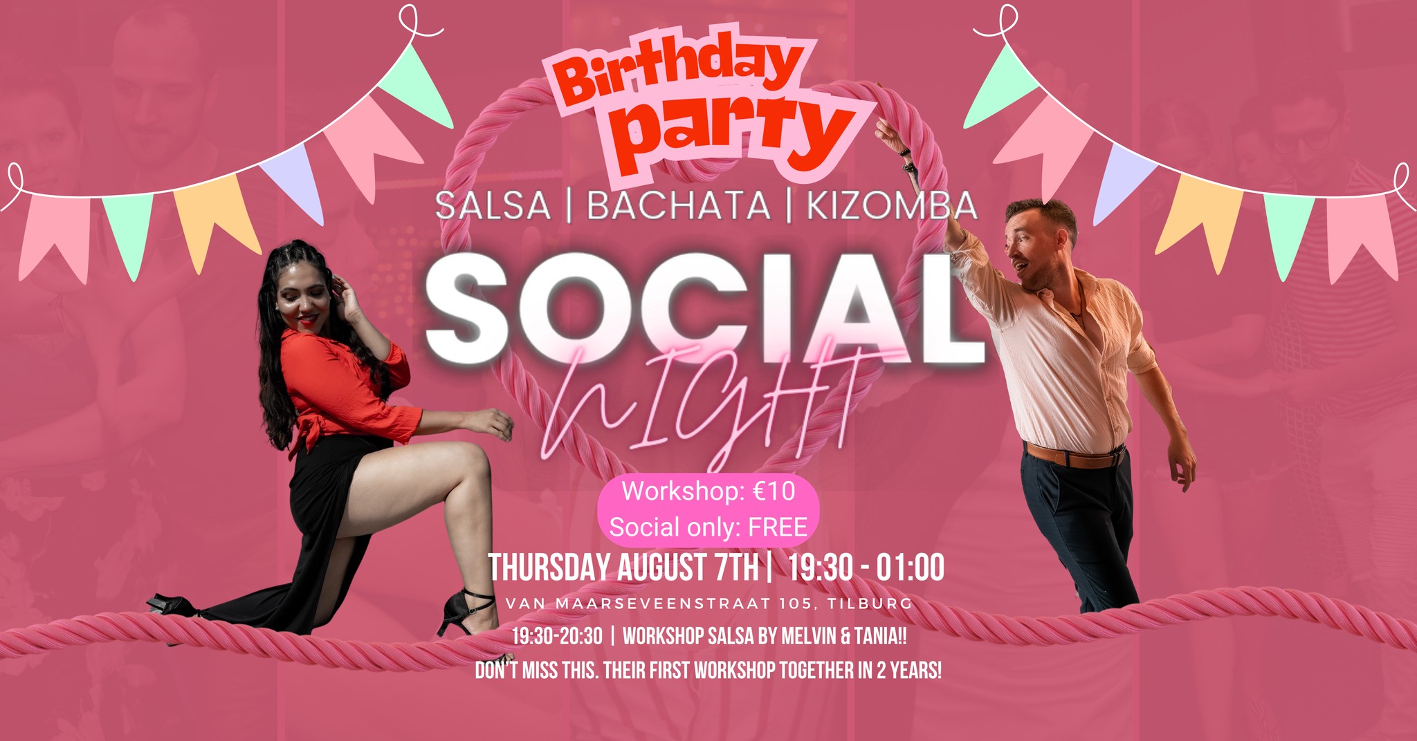 Salsa Familia Social Night - Melvin's Birthday Edition