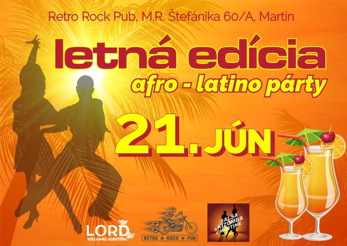 Letná edícia Afro latino párty