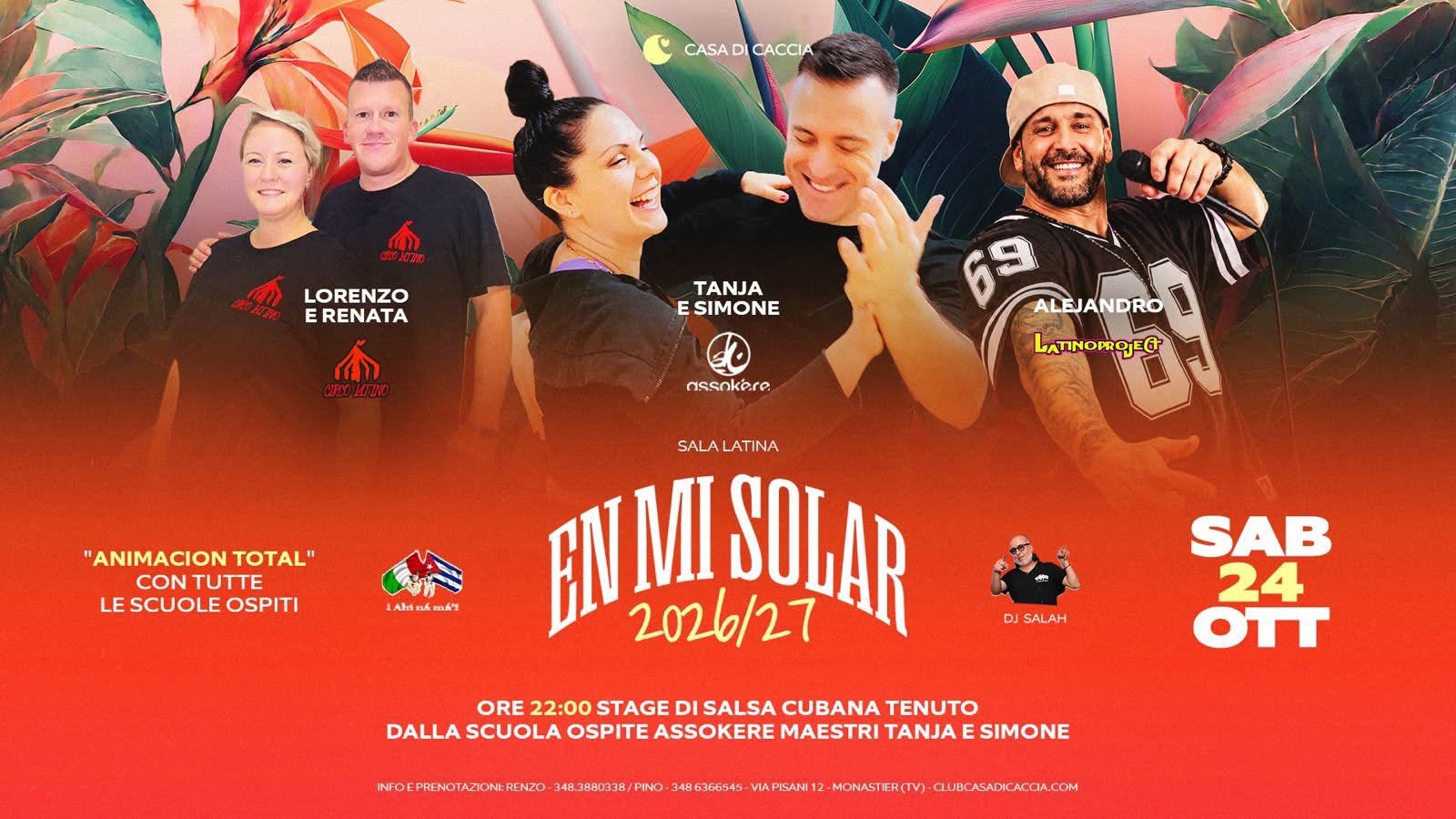 SABATO 24 OTTOBRE_SALA LATINA