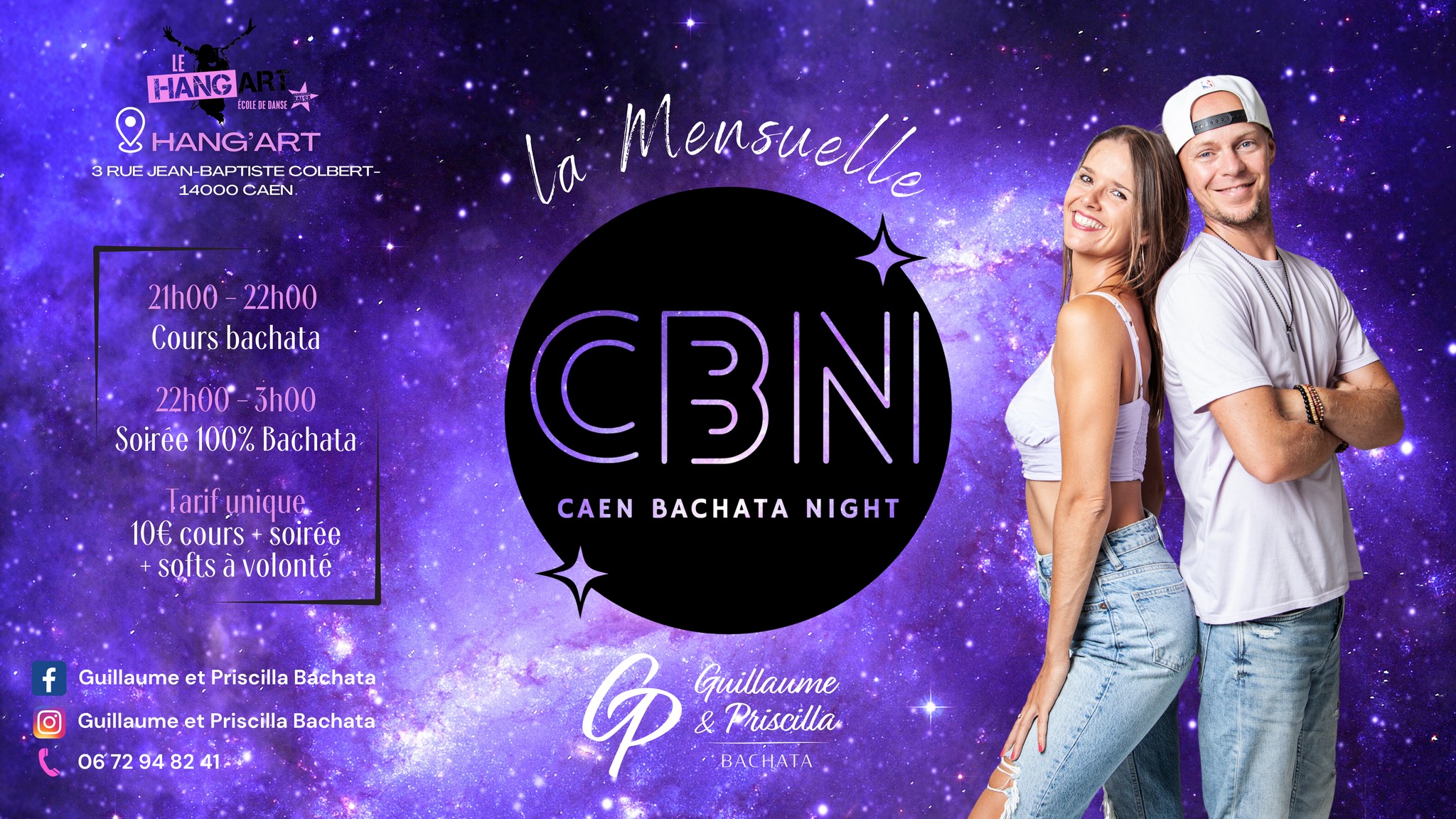 Caen Bachata Night - Soirée 100% Bachata