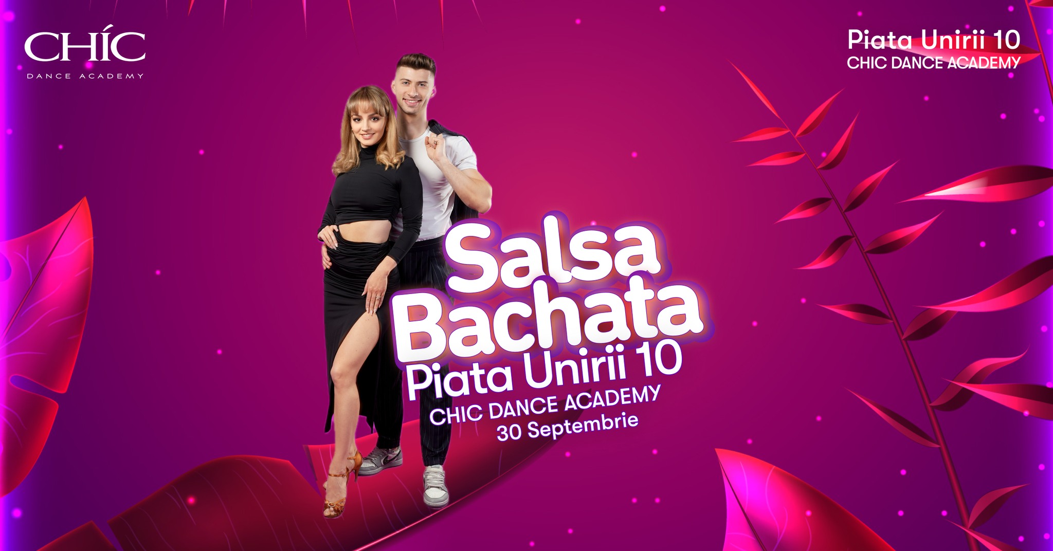 Salsa & Bachata Adulți începători I 30 septembrie
