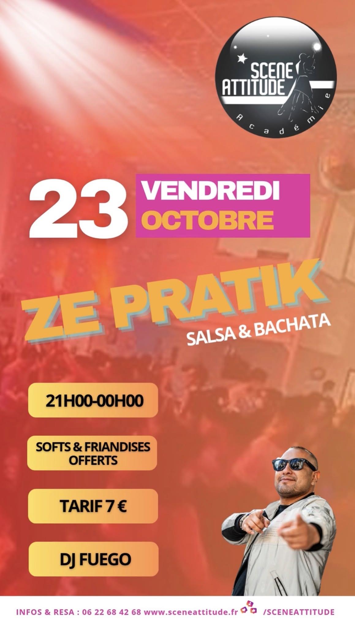 ZE PRATIK (SALSA BACHATA) - VEND 23 OCT 2026