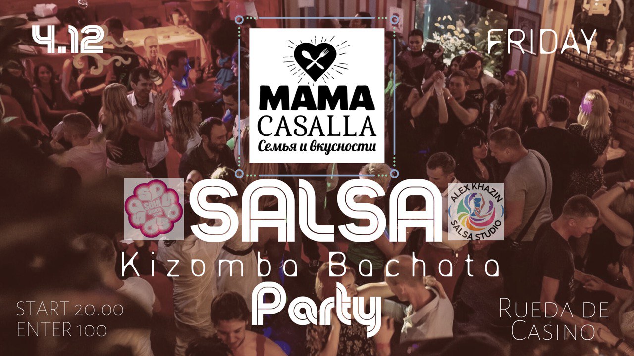 MamaCasalla party Friday 4.12