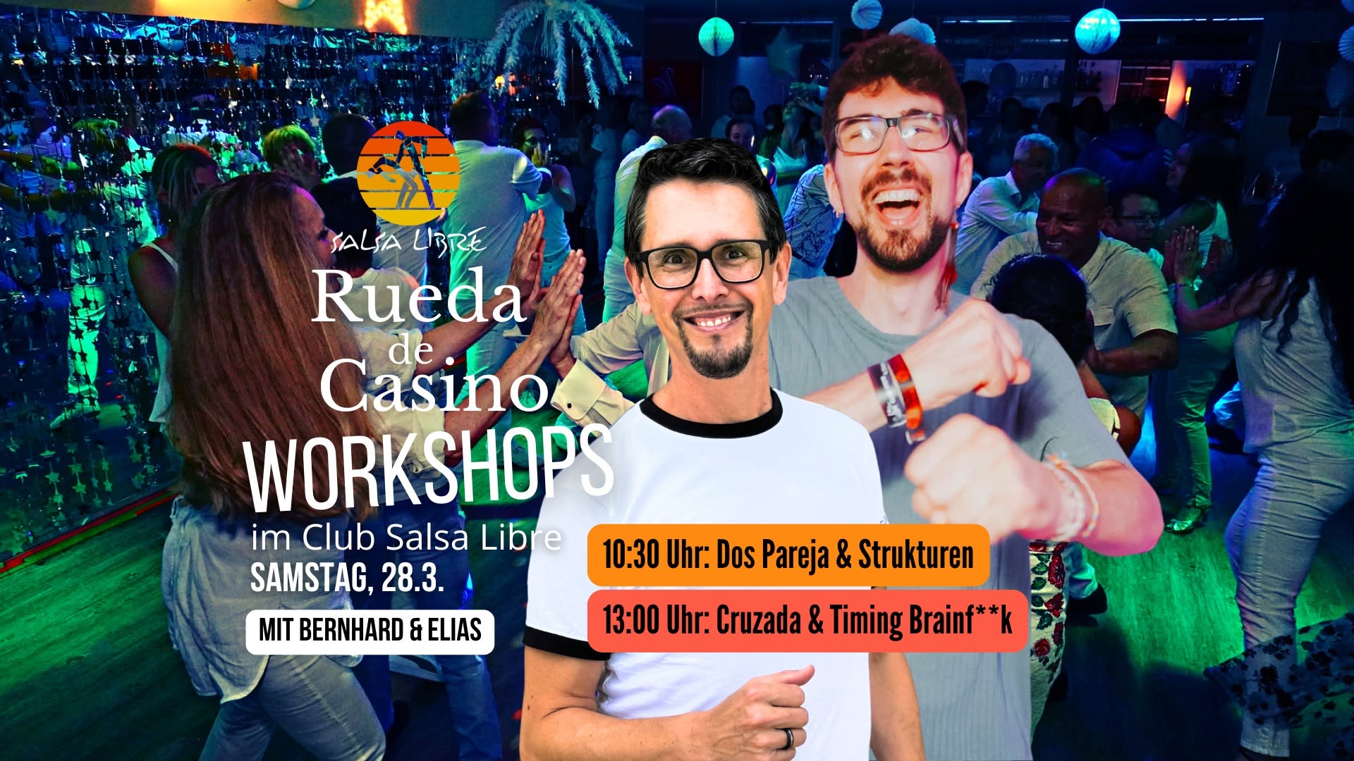 Rueda Workshops mit Bernhard & Elias