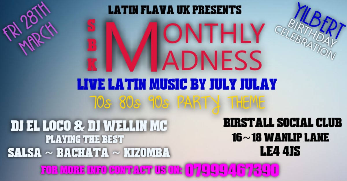 💃SBK Monthly Madness 70"s 80"s 90"s THEME PARTY LIVE MUSIC BY JULY JULAY YILBERT"S BIRTHDAY