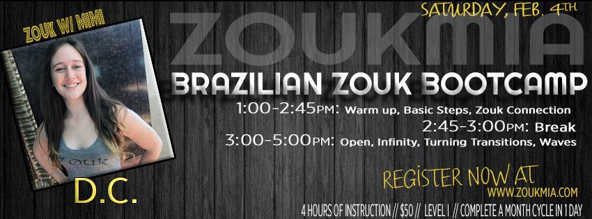 Brazilan Zouk Bootcamp - D.C.