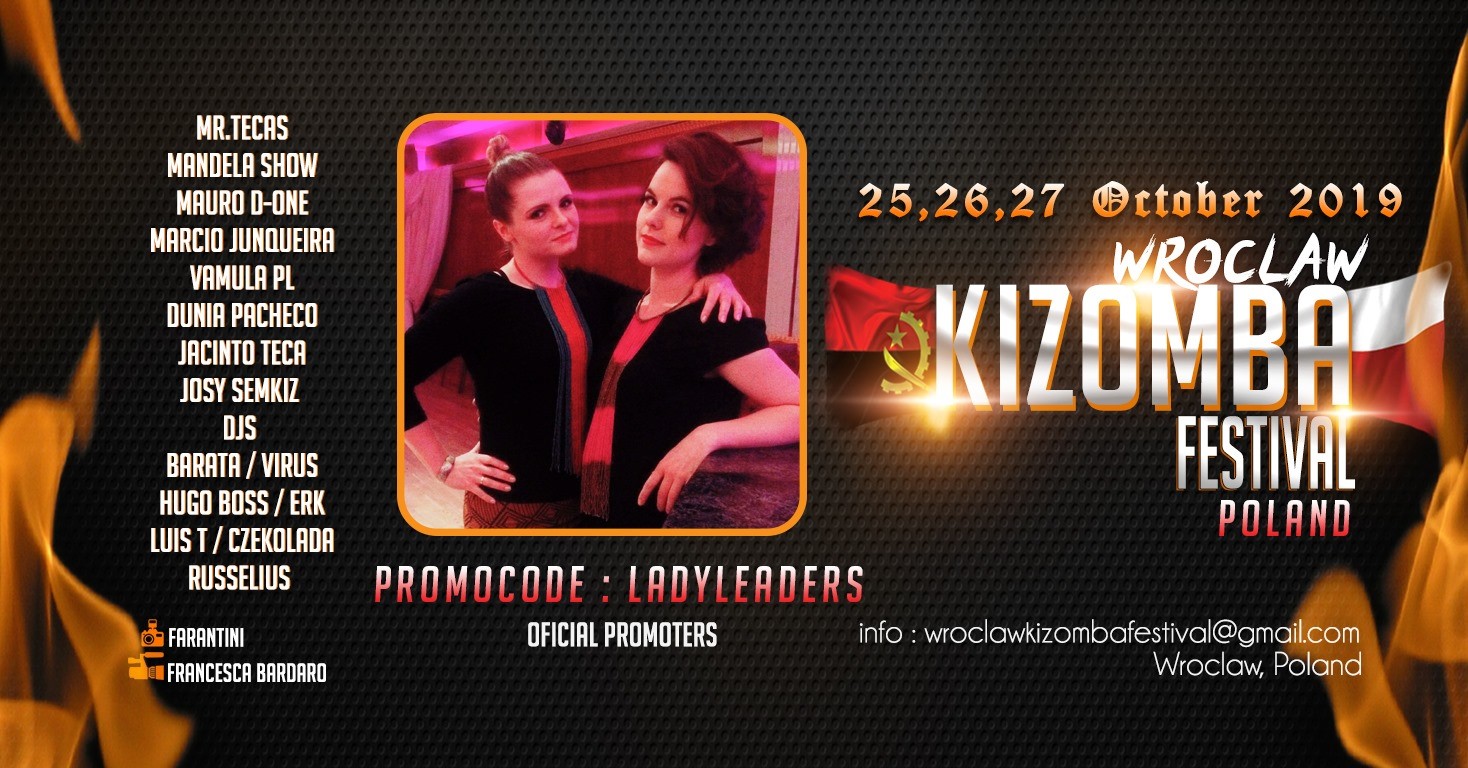 Wrocław Kizomba Festival 25-27.10.2019 z LadyLeaders<3
