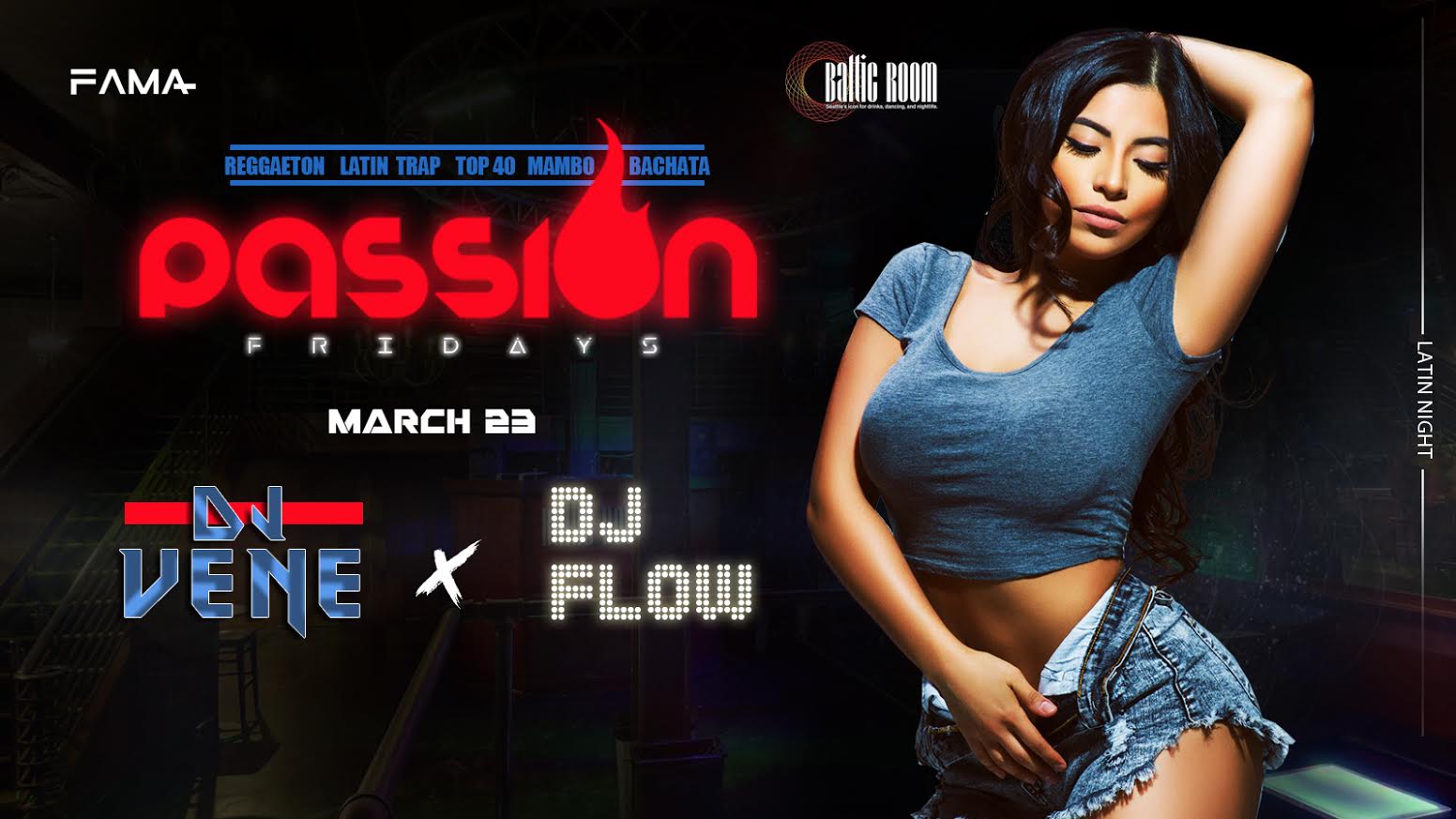 PassionFridays (Dj Vene & Dj Flow) at Baltic Room
