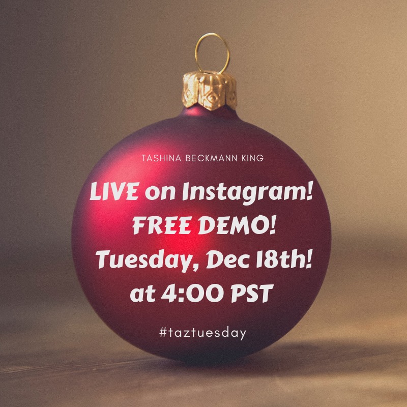 Taz Tuesday Live on Instagram!