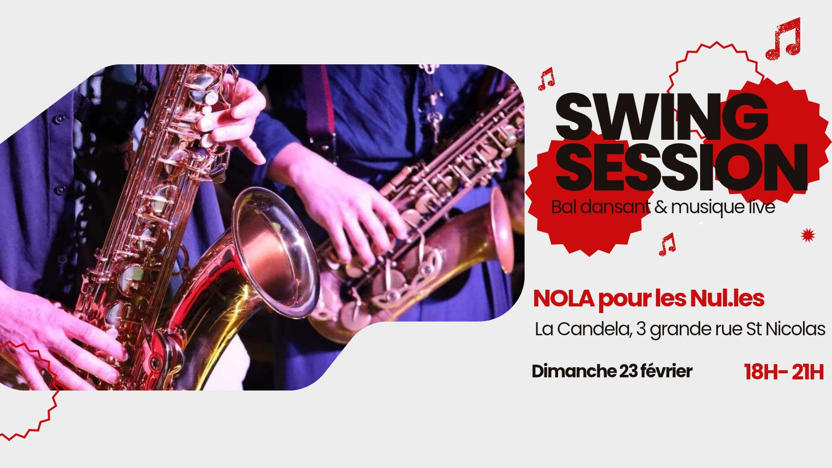 Swing session #6 - NOLA pour les Nul·les