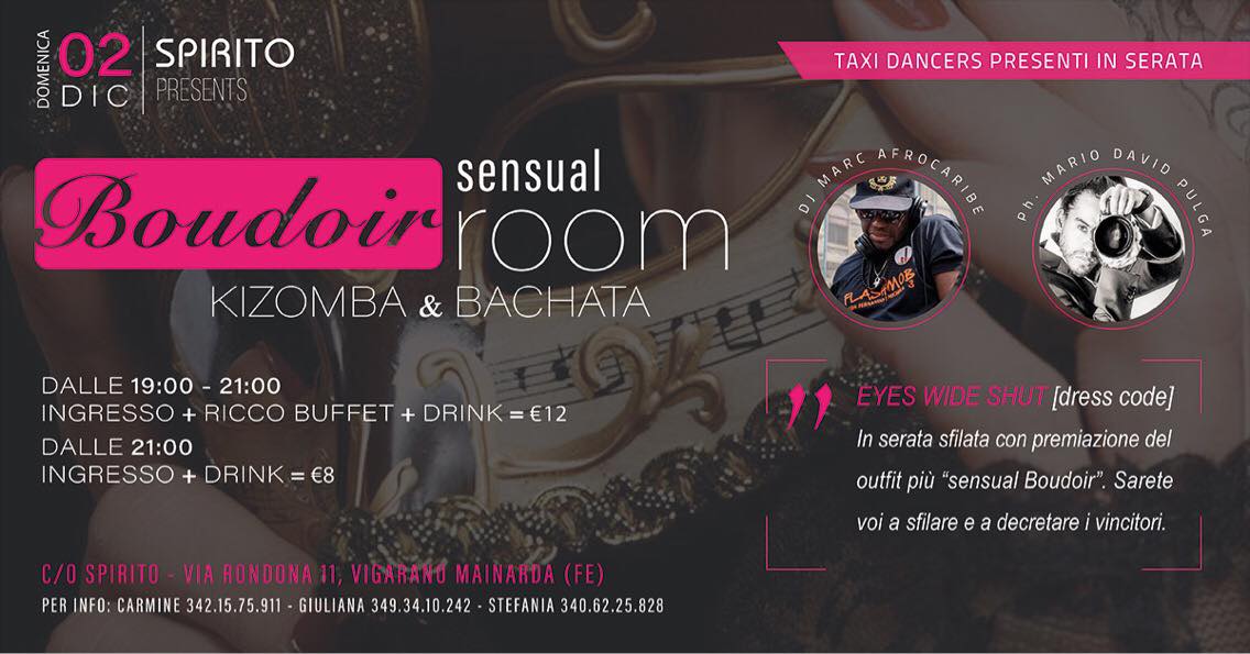 Boudoir Sensual ROOM Kizomba&Bachata