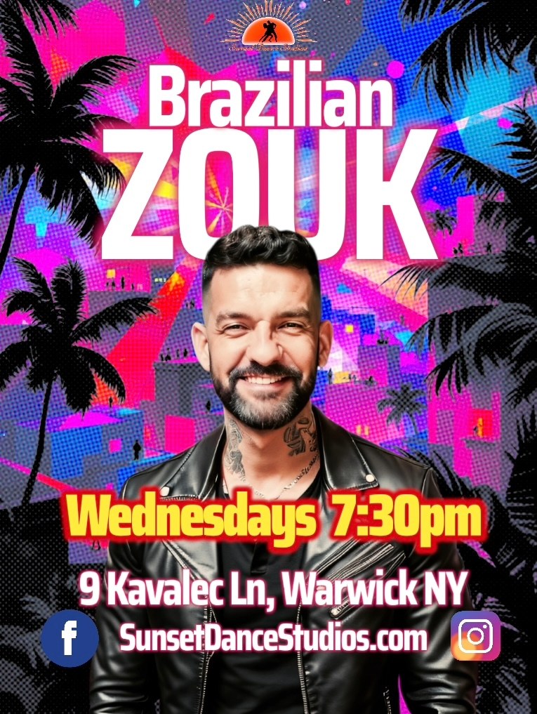 Brazilian Zouk Class on Wednesdays
