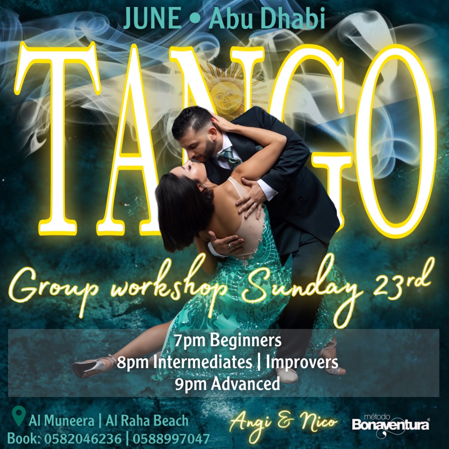 Argentine Tango Group workshop Abu Dhabi