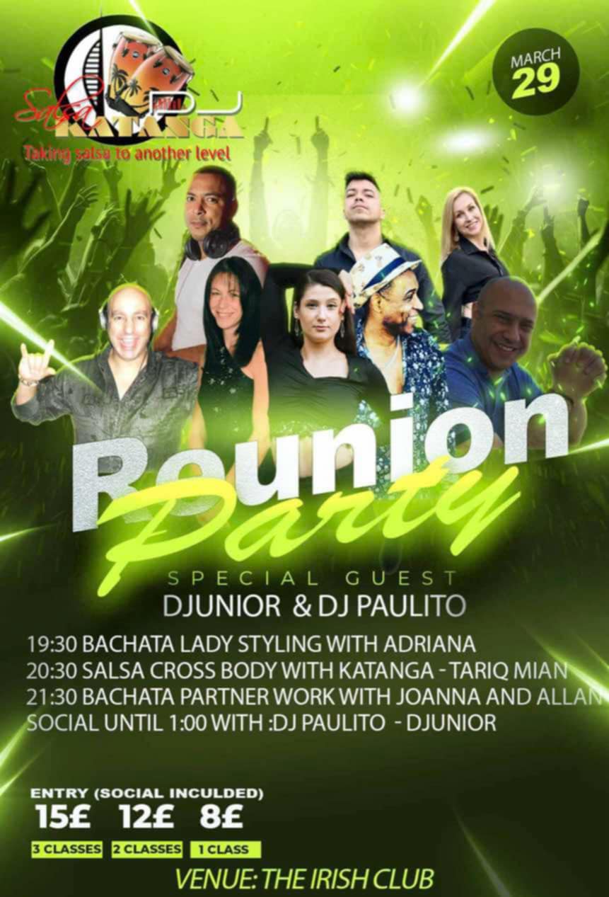 Salsa Katanga Monthly Social