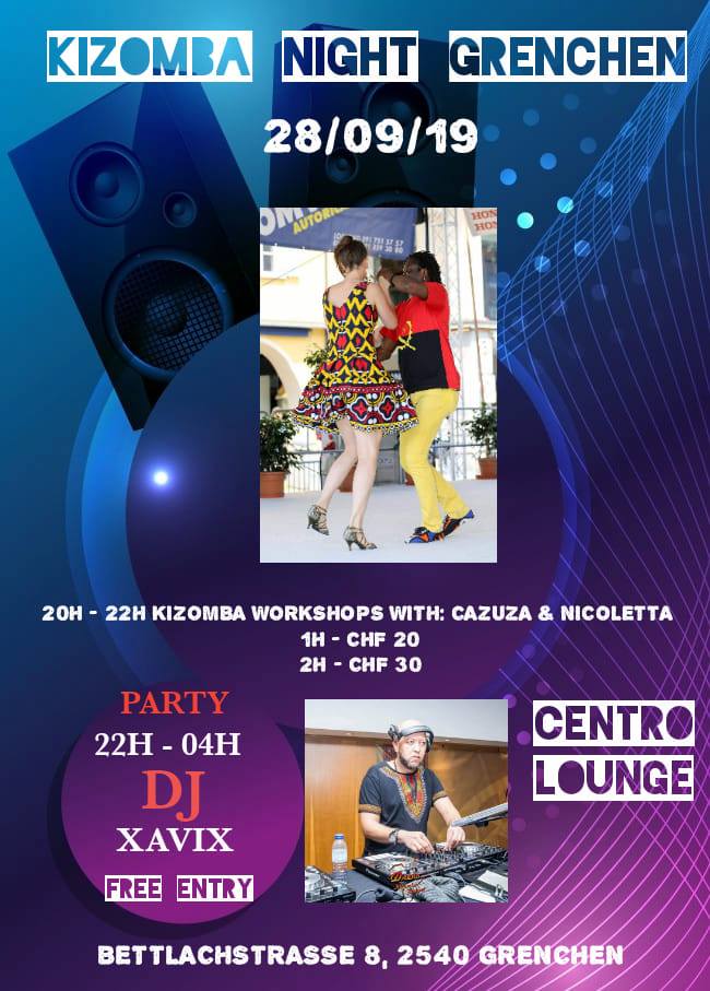 Kizomba Night Grenchen Kulturnacht