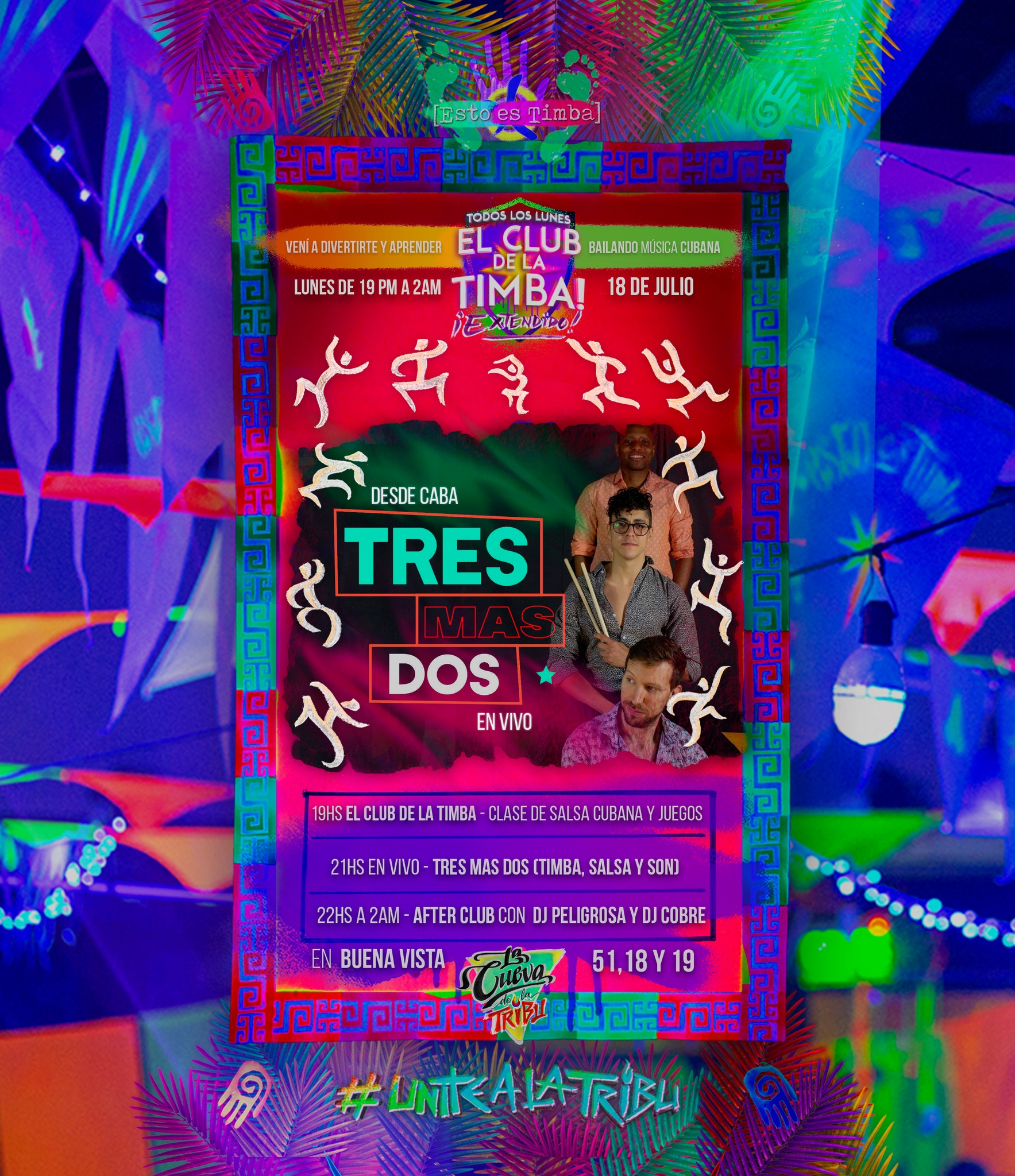 El Club de la Timba y After Club Extendido con Banda en vivo!