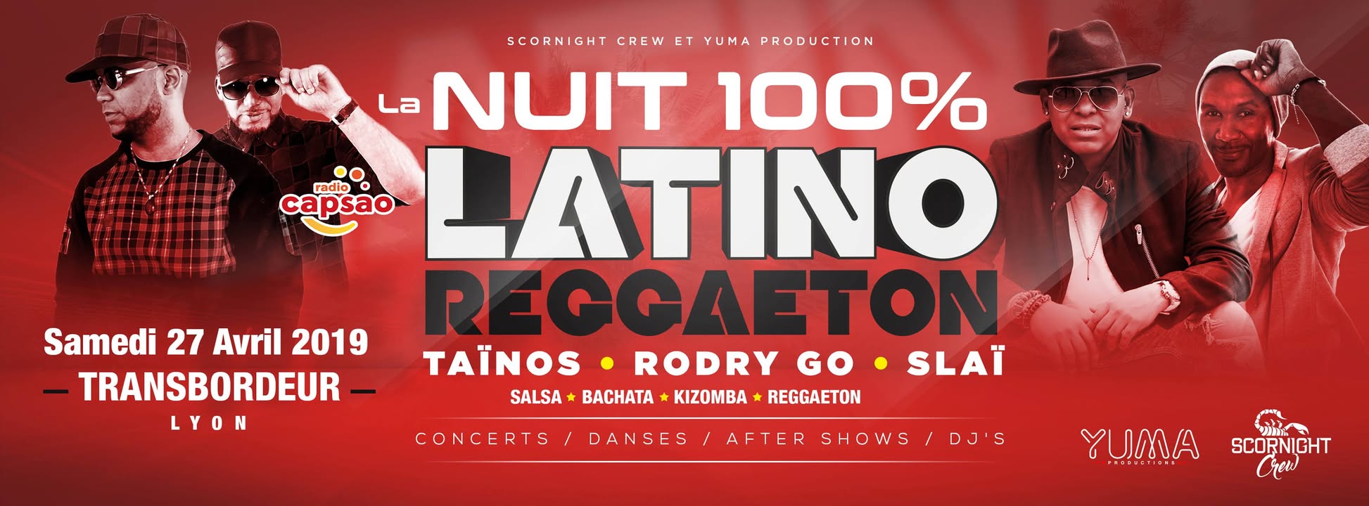La Nuit 100% Latino Reggaeton Au Transbordeur ( Lyon-France )