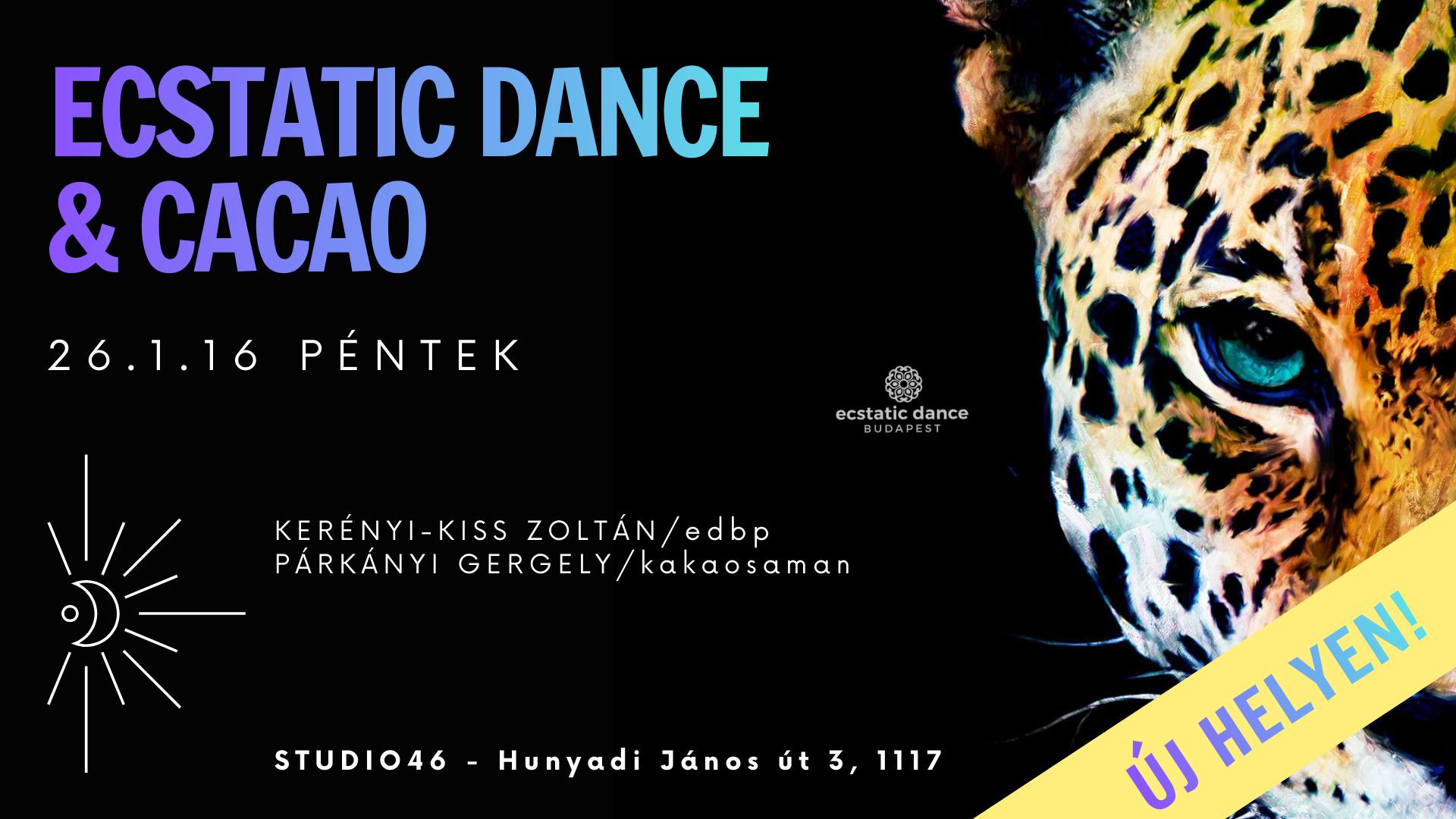 Ecstatic Dance & Cacao ⎢ Péntek (STUDIO46) Gergő & Zoli