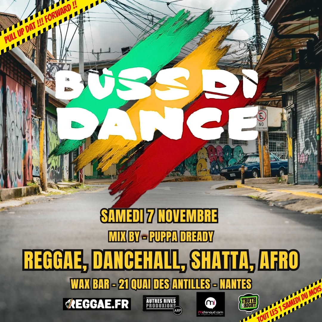 BUSS DI DANCE - SAMEDI 7 NOVEMBRE