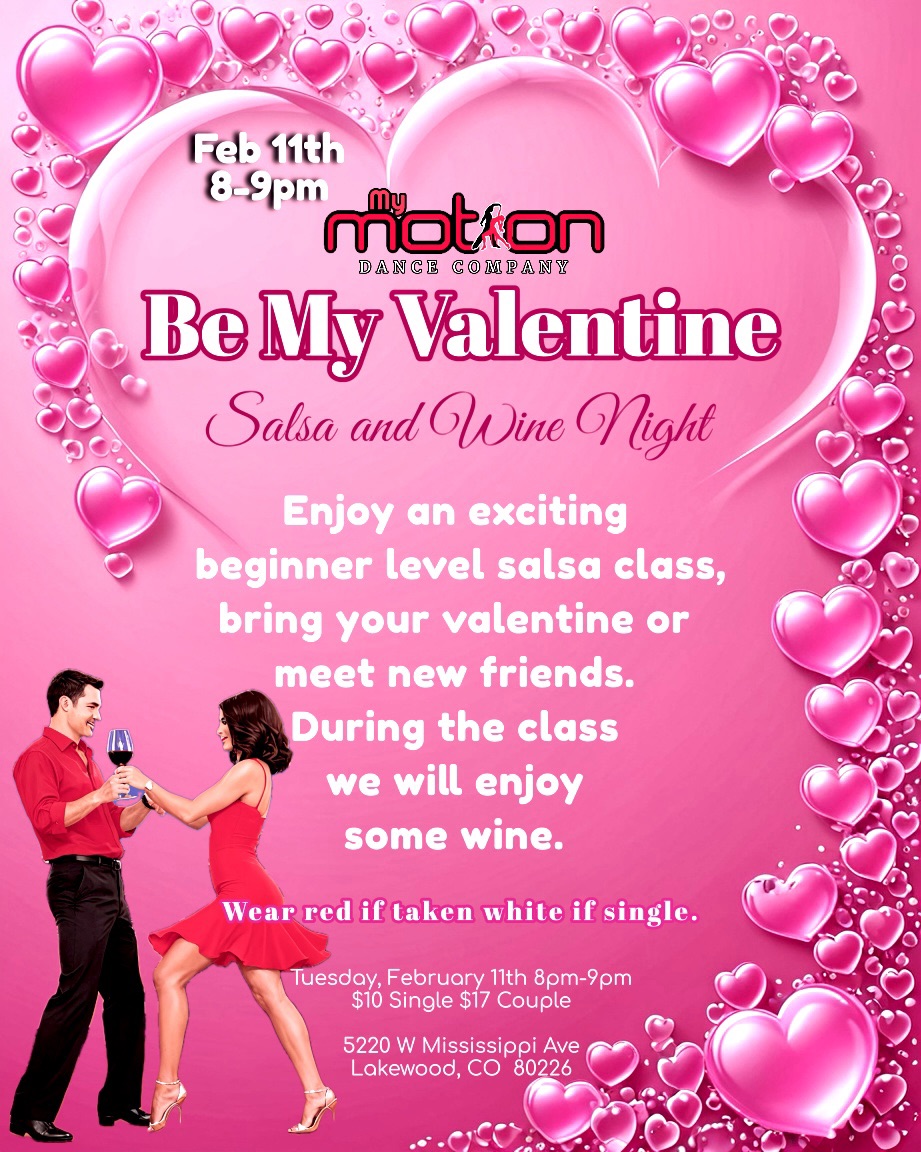 Be my Valentine Salsa and Wine