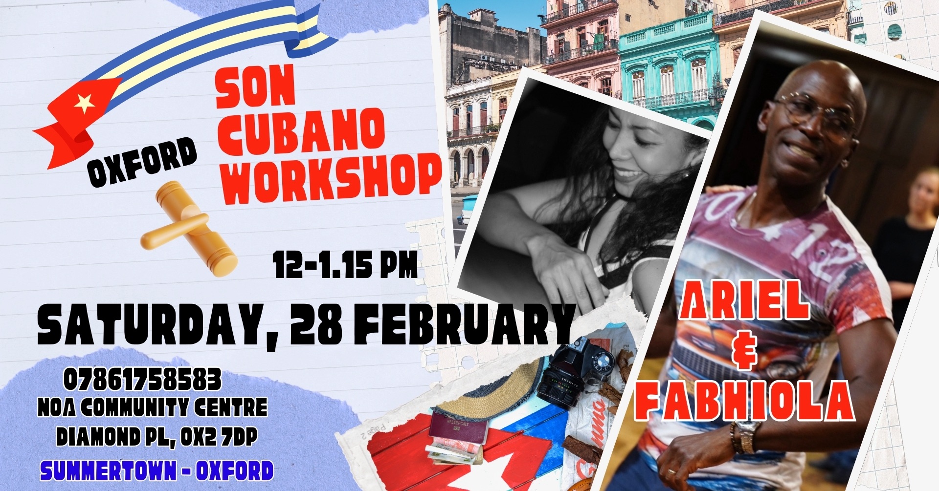 SON CUBANO WORKSHOP Ariel & Fabhiola