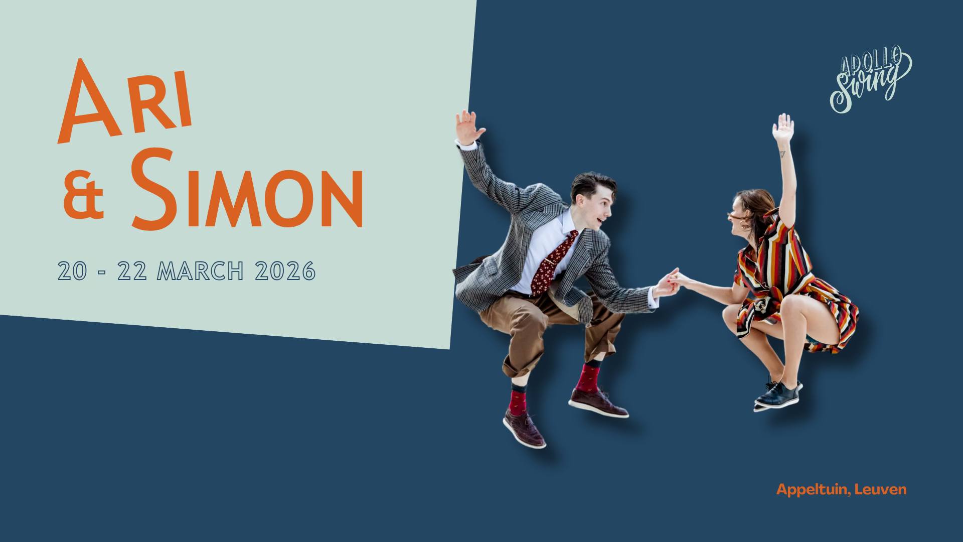 Ari & Simon weekend in Leuven 20 - 22 March 2026 - Apollo Swing