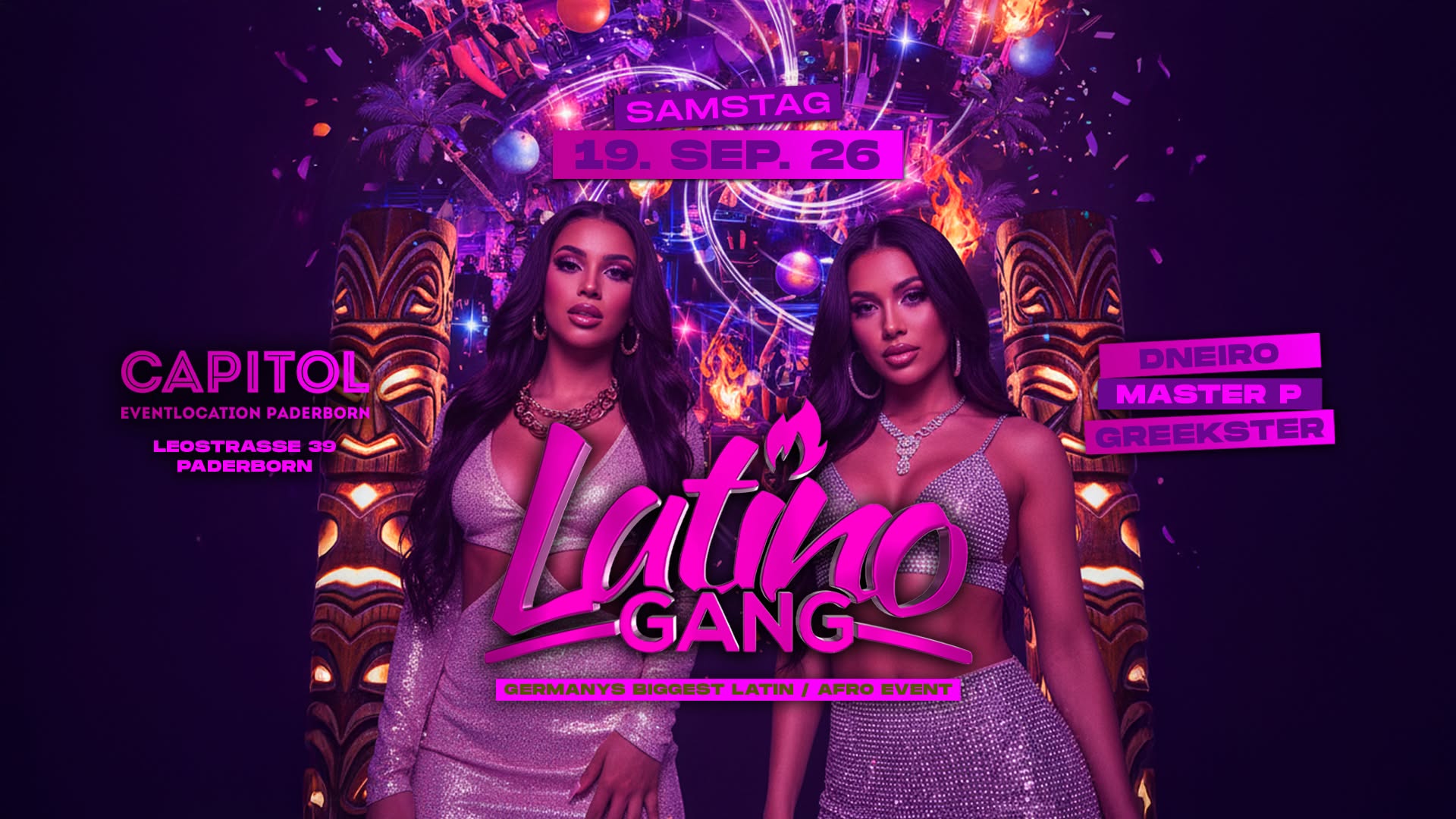 19.09 - Latino Gang • Capitol Paderborn