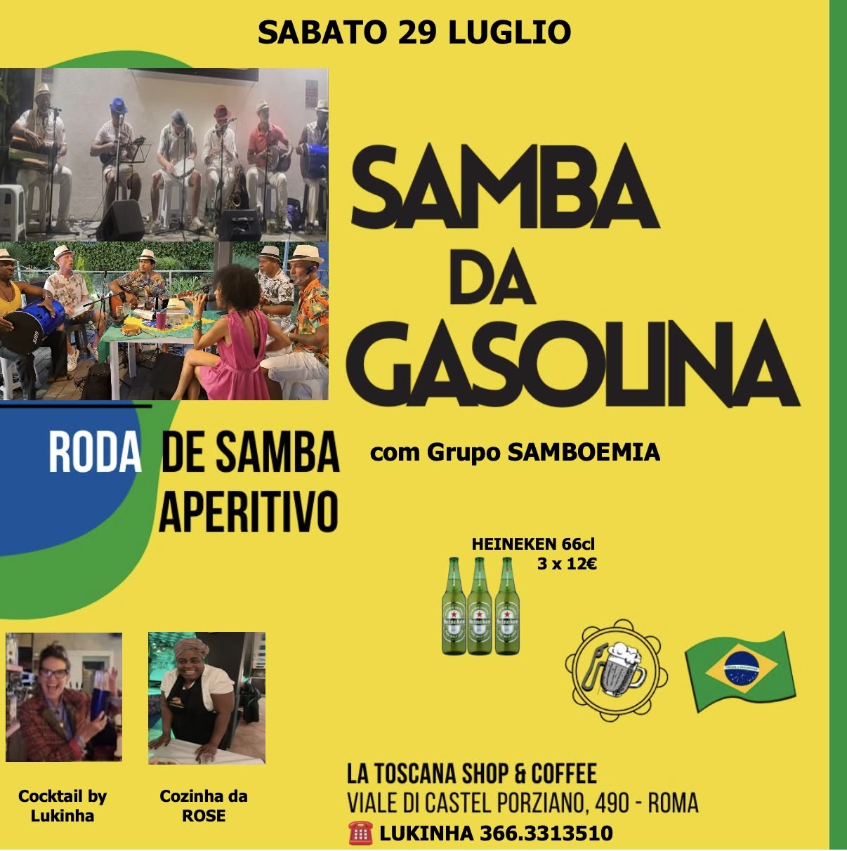 SAMBA DA GASOLINA !