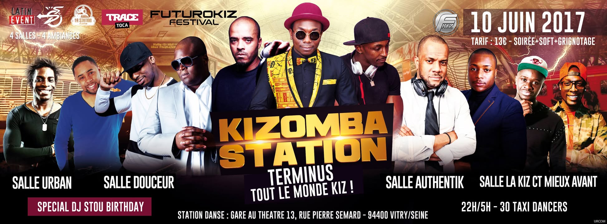 Samedi 13 Mai - Kizomba Station - Terminus Tout Le Monde Kiz