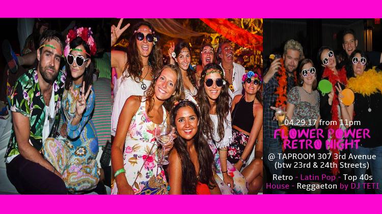 FLOWER POWER RETRO NIGHT