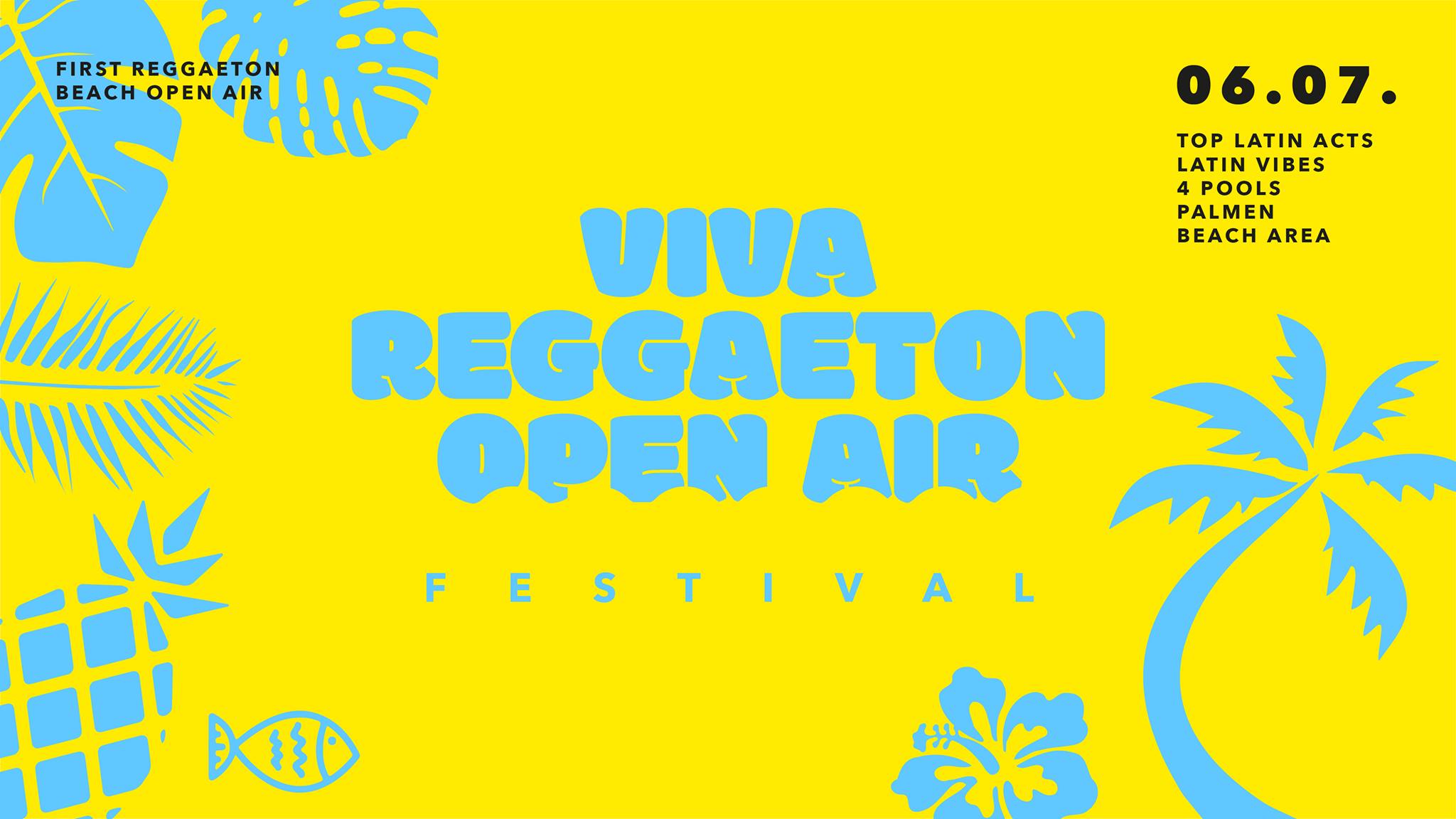 Viva Reggaeton Open Air Latin Beach Party