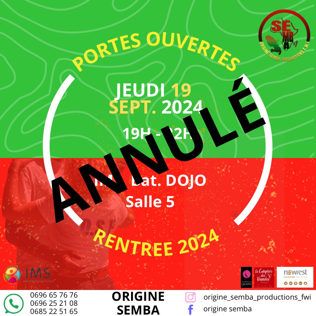 Portes Ouvertes Origine Semba Rentrée 2024