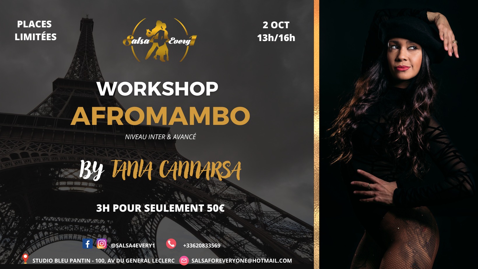 Tania Cannarsa Workshop AfroMambo