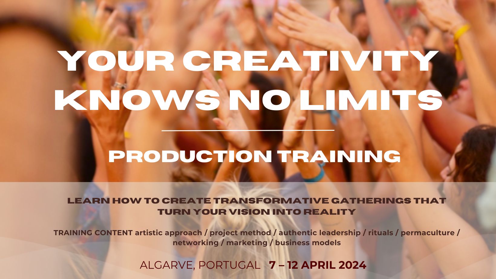 EMBODIED COMMUNITY GATHERINGS Training 7 12 April 2024 Algarve Portugal