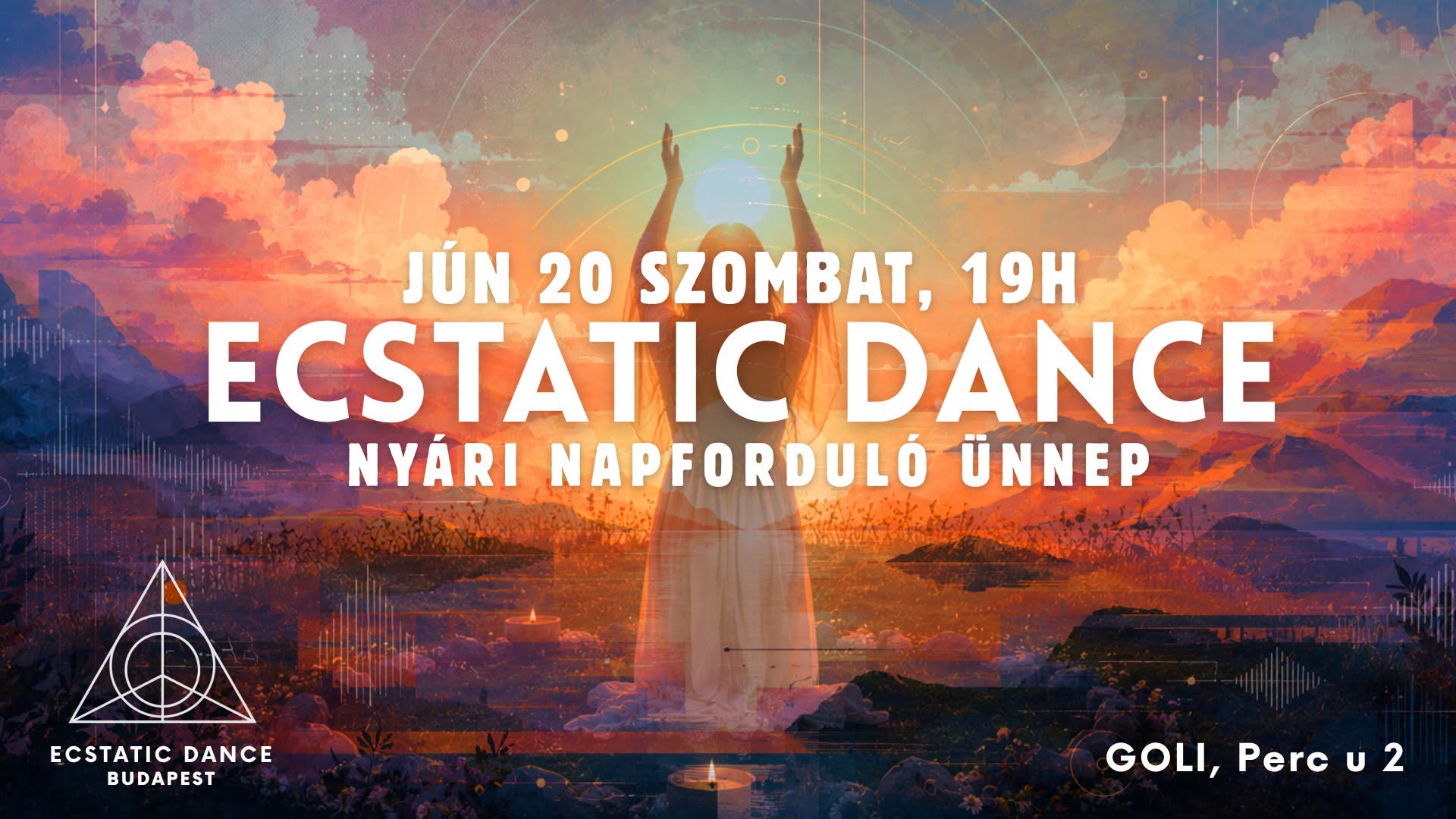 Nyári napforduló ünnep Ecstatic Dance (Szombat, Goli) Zolival