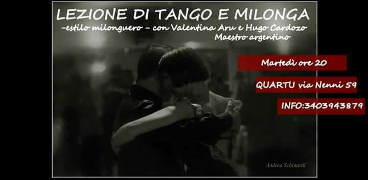 Quartu Sant'Elena Lezione di tango e milonga