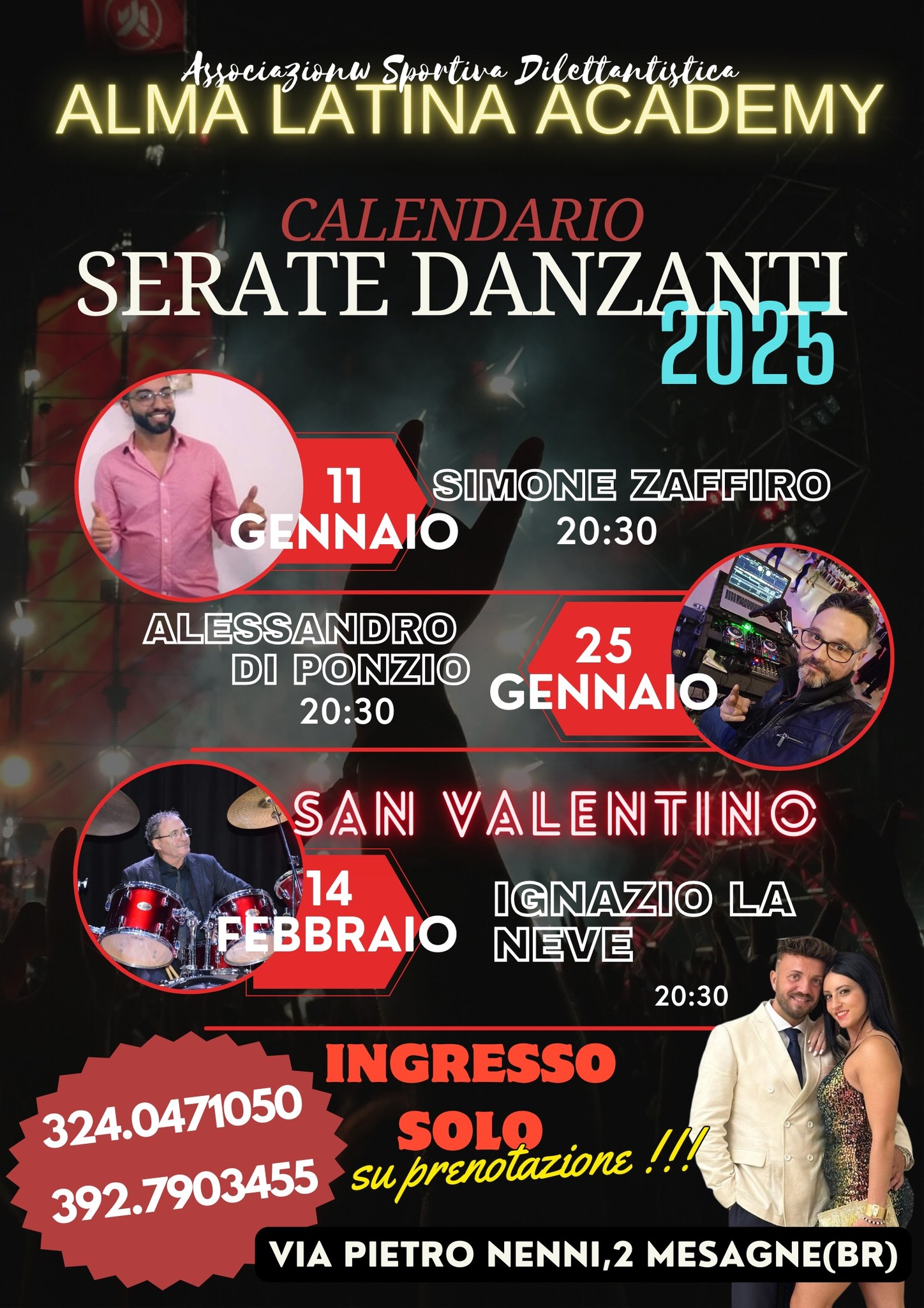 1• serata danzante 2025