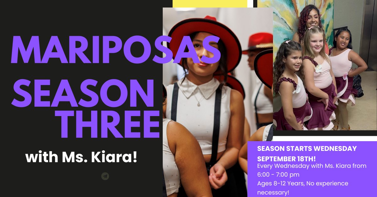 Mariposas Girls Latin Dance ~ Season 3!