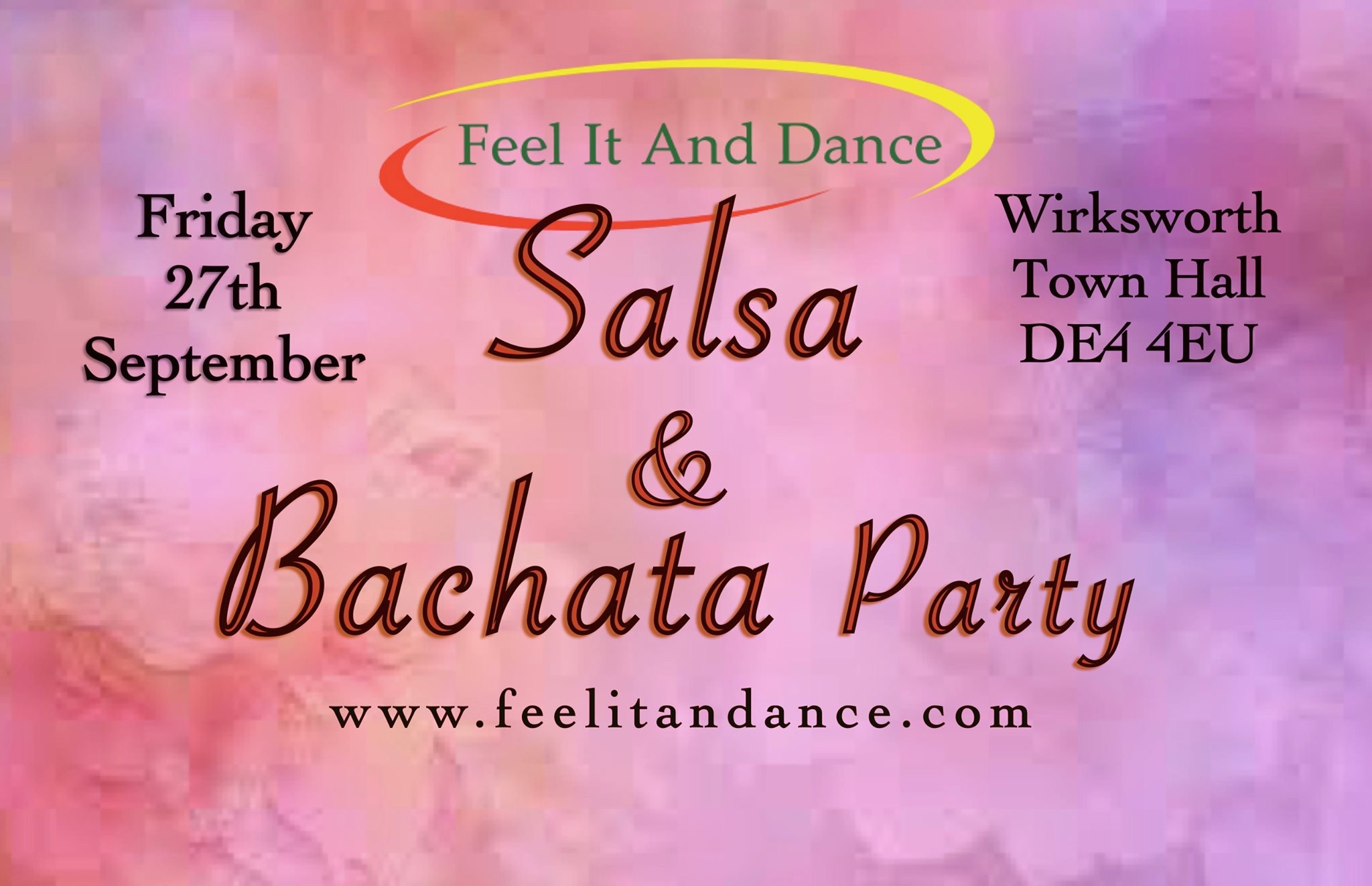 Friday 27th Sept Salsa & Bachata Party