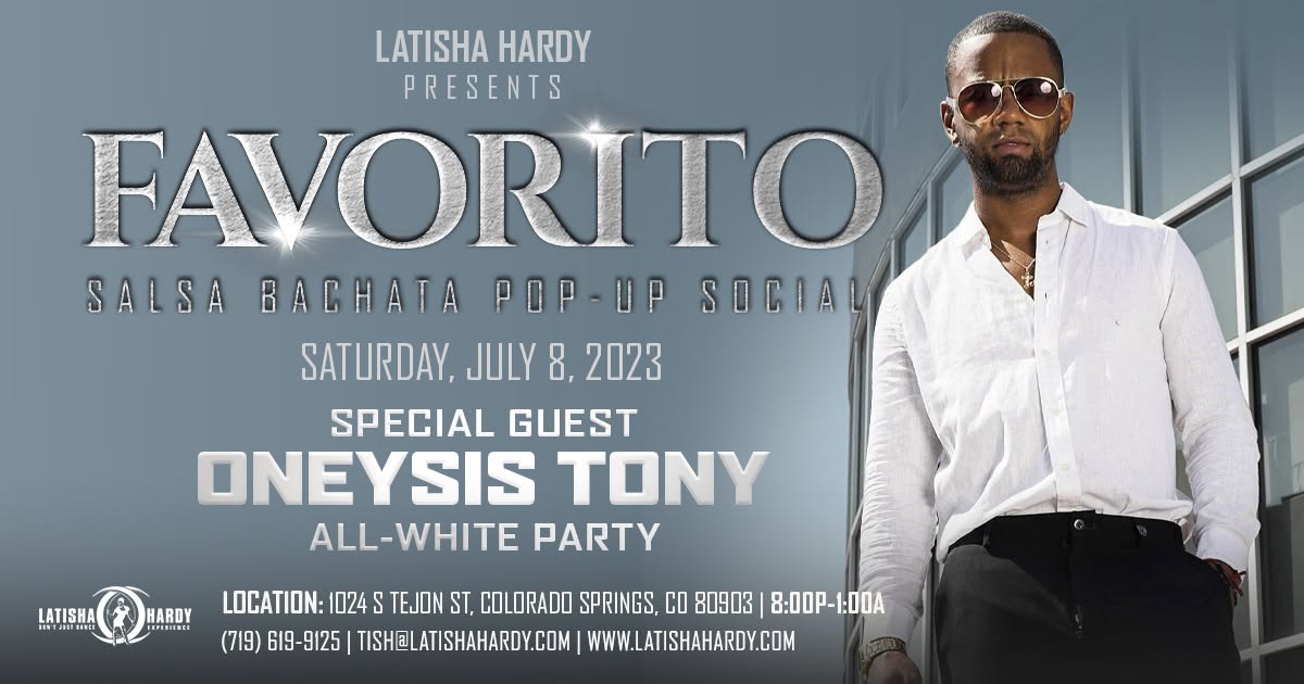 FAVORITO W Oneysis Tony "All-White Party"