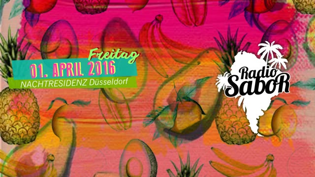 RADIO SABOR Düsseldorf Freitag 01.04.2016 in der Nachtresidenz (2nd Floor)