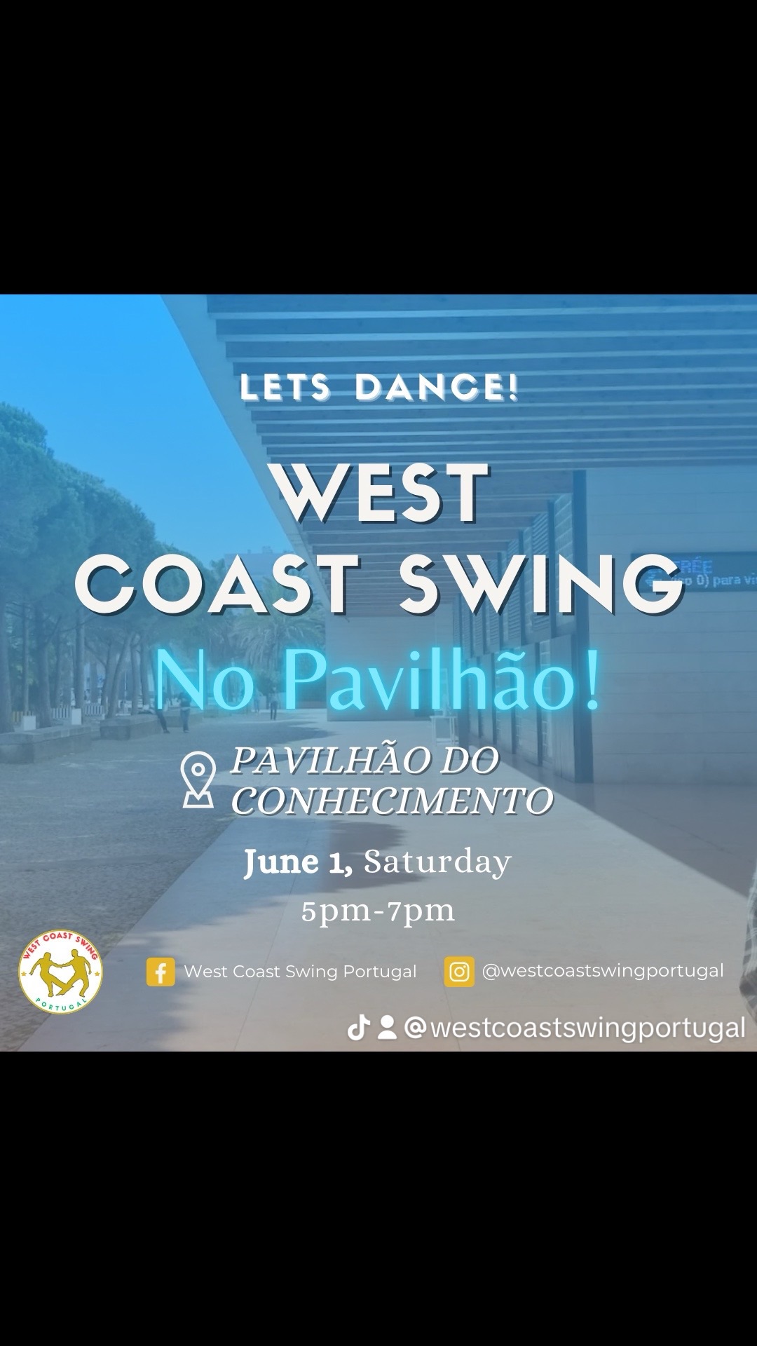 West Coast Swing Practice no Pavilhão!