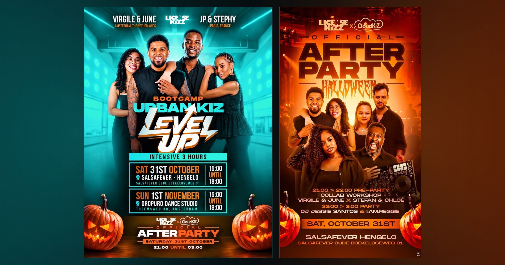 License2Kizz & CloudKiz bootcamp with Jp & Stephy + afterparty