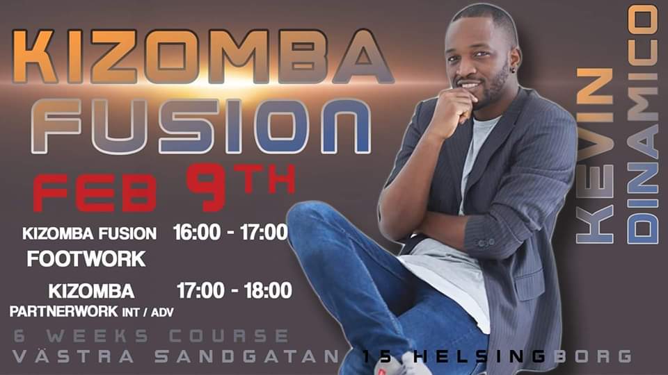 KIZOMBA FUSION CLASS (HELSINGBORG) WITH KEVIN DINAMICO