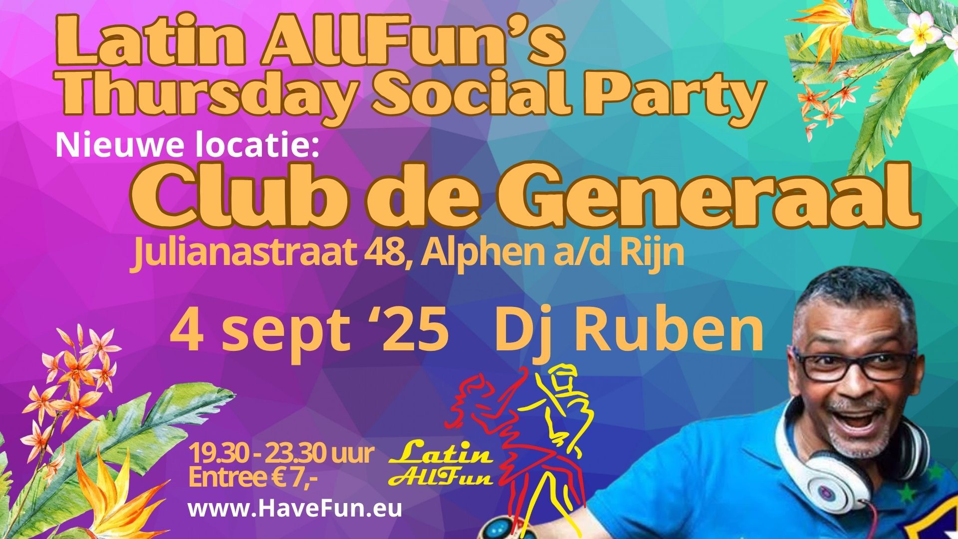 Latin AllFun Social Thursday Party